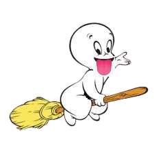 the broomstick is actually him jorkin it