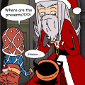 Smol Fugo on Christmas