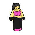 Ditto, but colored in and without her bow