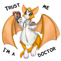 Maybe Fidget shouldn't be trusted with a doctor's degree....