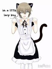 Takuji in his silly larp boy form