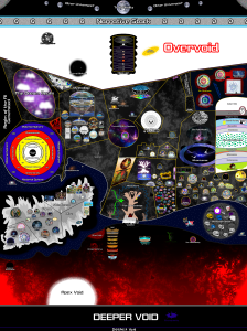 A map of the Entire Omniverse made by the Council of Gods.