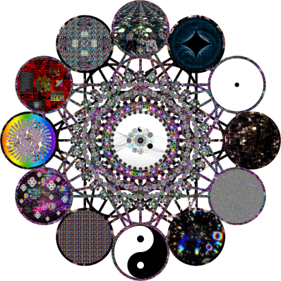 Another depiction of the entire TRUE Omniverse made by the Archono Union with the help of various puny mortals, so this one cannot be right, yet it can be right along with all other interpretations at the same time.