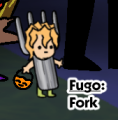 Fugo as Fork on Halloweed