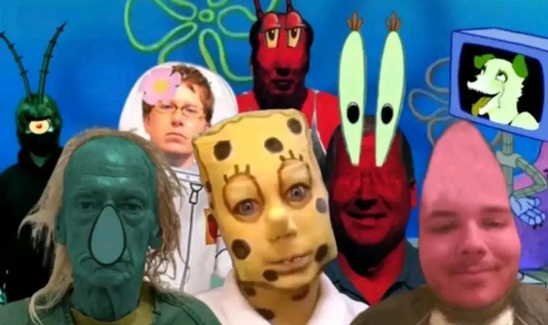 GangstaBob's crew colored on MTV