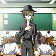 Takuji in his rabbi outfit again