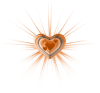 Orange pure heart 3d by banjo2015 d9blq00-pre.png