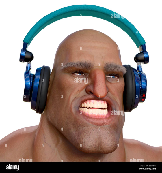 File:Super-soldier-is-doing-a-dj-pose-and-listening-to-music-on-his-earphone-close-up-3d-illustration-2R53895.png
