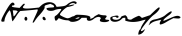 Lovecraft signature.png