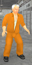 Big Yahu in the game Hard Times where he was sentenced for 21 days for misgendering someone.